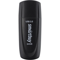 Флеш-память Smartbuy UFD 3.0/3.1 64GB Scout Black (SB064GB3SCK)