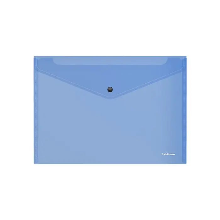 Папка-конверт на кнопке А4, 140 мкм, ErichKrause Fizzy Vivid, глянцевая, вмещает до 120 листов, полупрозрачная, микс Папка-конверт на кнопке А4, 140 мкм, ErichKrause Fizzy Vivid, глянцевая, вмещает до 120 листов, полупрозрачная, микс