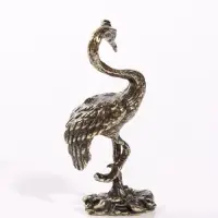 Фигурка декоративная &laquo;Журавль&raquo;, металл, 2.9&times;1.6&times;5.1 см