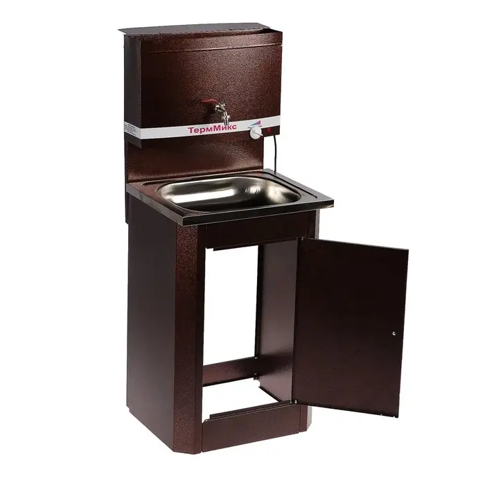 Умывальник  Умывальник "ТермМикс", с ЭВН, нержавеющая мойка, 1250 Вт, 17л, цвет медь