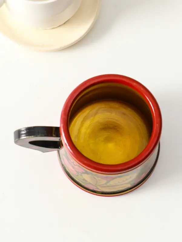 Кружка пивная, хохлома,10*9 см