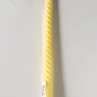 Свеча витая 25 см, 57 г, 5 ч, пастельно-жёлтый