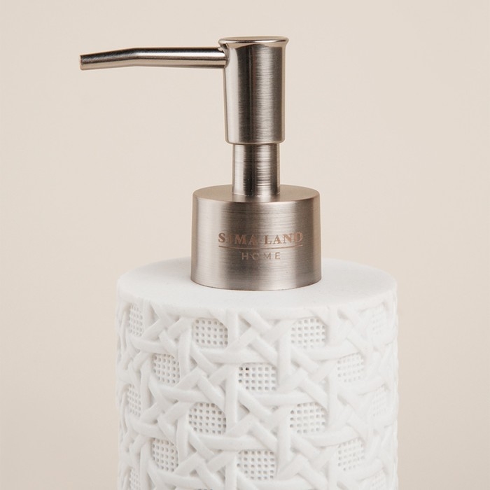 Аксессуары для ванной SL Home, 3 предмета: дозатор, мыльница, стакан Аксессуары для ванной SL Home, 3 предмета: дозатор, мыльница, стакан