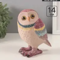 Фигурка полистоун &laquo;Совушка с платочком на шее&raquo;, 11.7&times;8.3&times;14 см