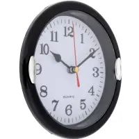 Часы настенные интерьерные &laquo;Джесика&raquo;, d=15 см, циферблат d=13 см, чёрные