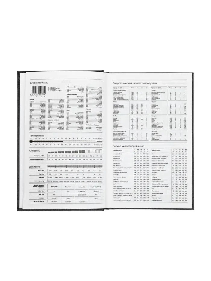 Ежедневник датир 2026г А5 168л б/вин, Черный Ежедневник датир 2026г А5 168л б/вин, Черный