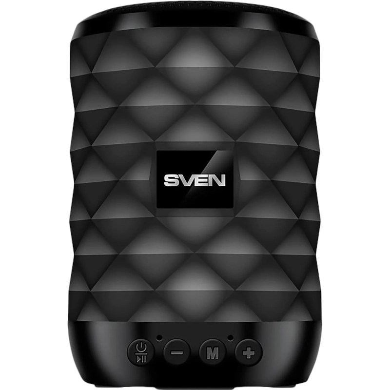Портативная акустика SVEN PS-55 black, 5Вт, FM/USB/SD, черный (SV-021146)