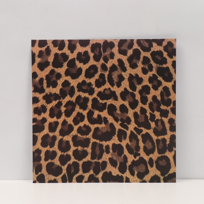 Фотофон двусторонний картон плотность 350 гр Фотофон двусторонний картон плотность 350 гр "Мех и кожа" 50х50 см