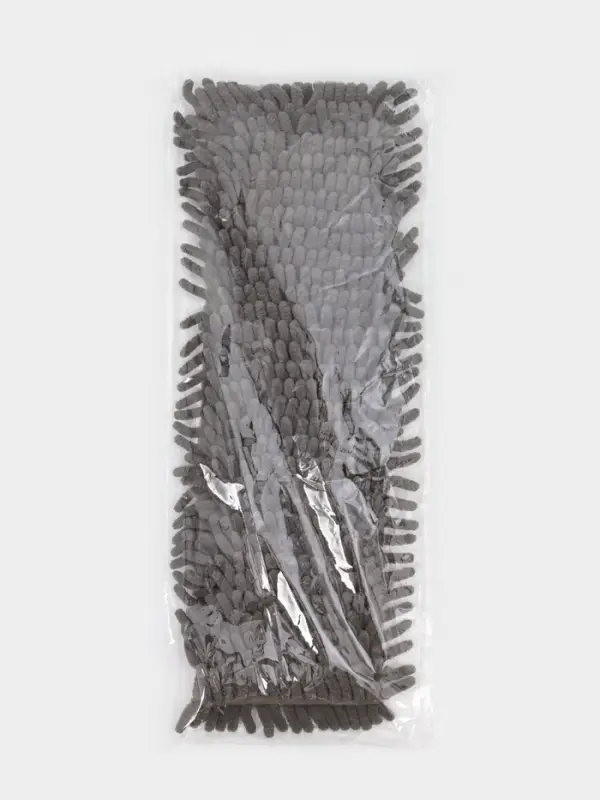 Насадка для плоской швабры &laquo;Доляна&raquo;, 42&times;12 см, микрофибра букли, 80 г, серая