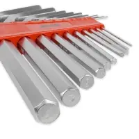 Набор ключей торцевых шестигранных  удлиненных 10 предметов (1,5-12мм) AVS HKS-10L