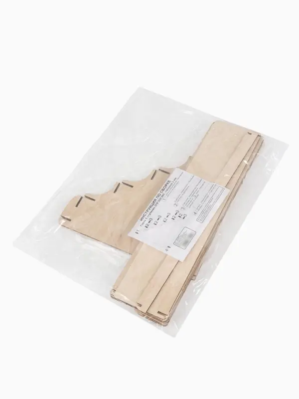 Горка 5 ступенек 37.5&times;26&times;30 см, толщина 3 мм, бежевая