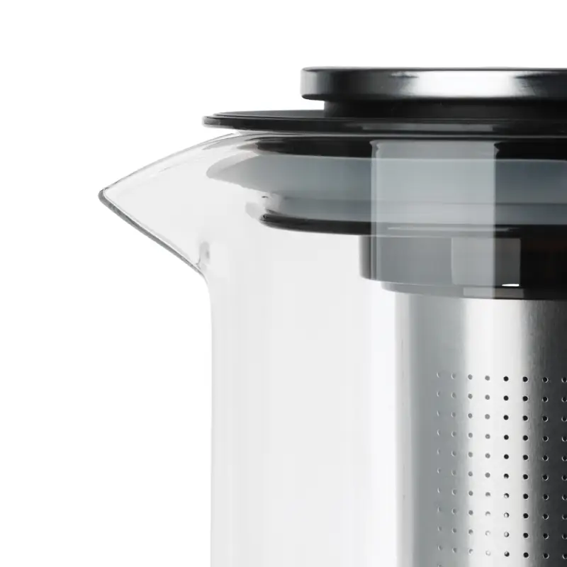 SATOSHI Монблан Чайник заварочный 1200мл, стекло, нерж.сталь