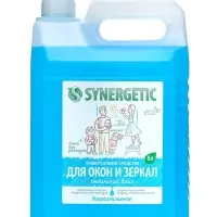 Средство для мытья окон и зеркал Synergetic «Океанский бриз», 5 л