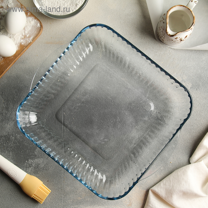 Форма для запекания с ручками, 3,2 л, 28×28×6 см Форма для запекания с ручками, 3,2 л, 28×28×6 см