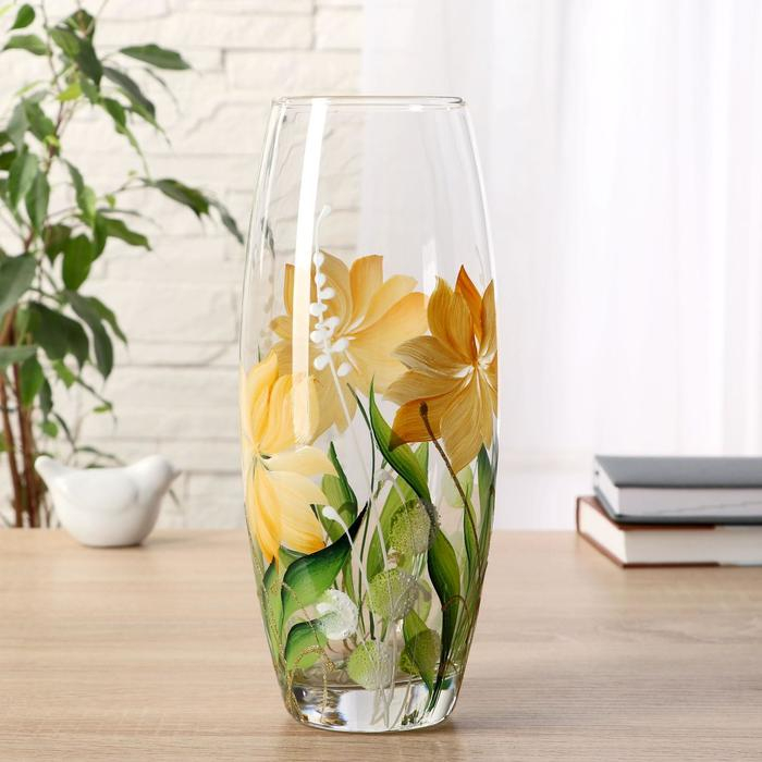 Ваза Ваза "Винтаж" овал 26 см, микс