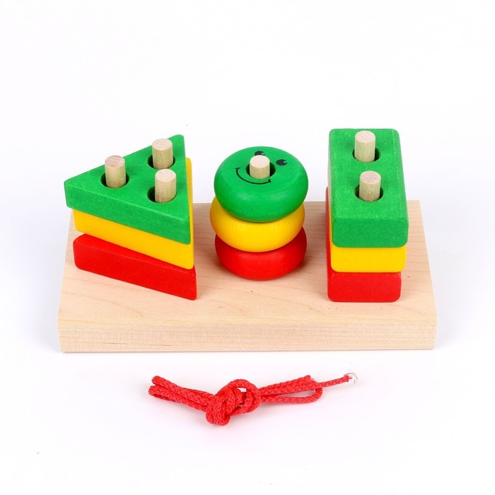 Пирамидка логическая «Геометрик» + календарь Пирамидка логическая «Геометрик» + календарь