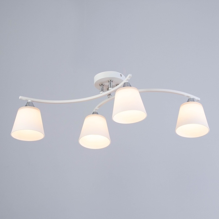 Люстра Люстра "Валенсия" 4х60Вт Е27 Белый 70,5х32,5х21см