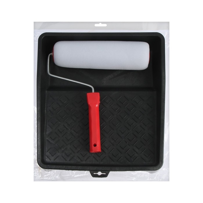 Набор малярный ЛОМ, валик поролон, 250 мм, ванночка 330 х 350 мм Набор малярный ЛОМ, валик поролон, 250 мм, ванночка 330 х 350 мм