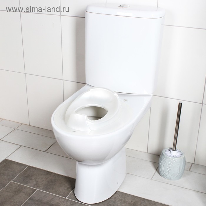 Детская накладка - сиденье на унитаз «Бамбино», цвет белый Детская накладка - сиденье на унитаз «Бамбино», цвет белый