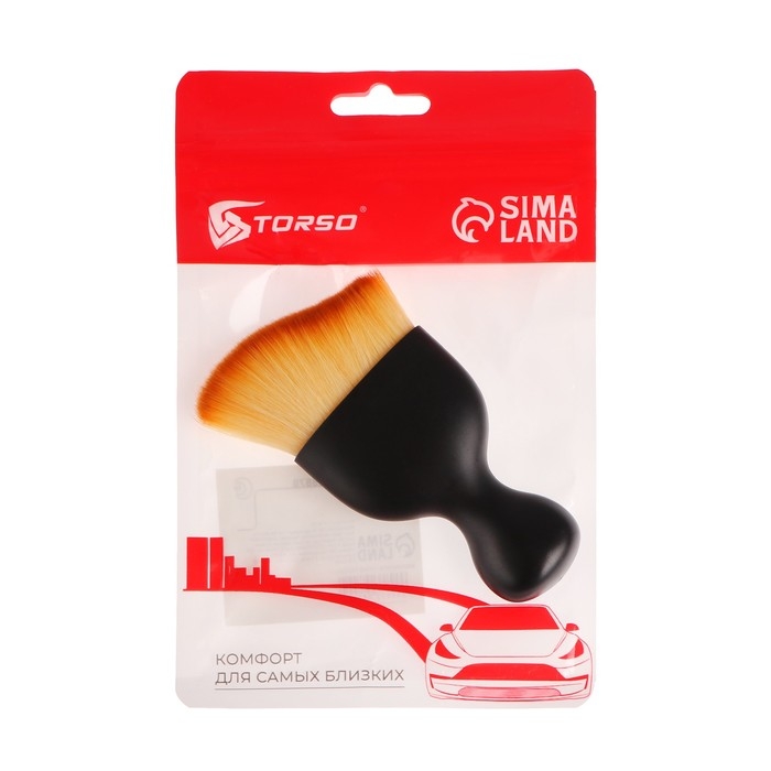 Щетка для чистки салона автомобиля, 9 см Щетка для чистки салона автомобиля, 9 см