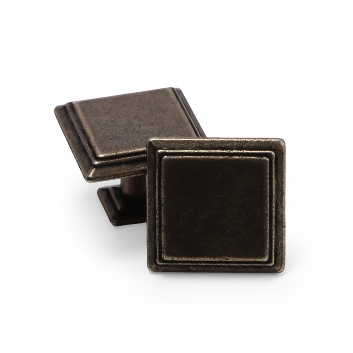 Ручка кнопка ТУНДРА РК119AB, бронза Ручка кнопка ТУНДРА РК119AB, бронза