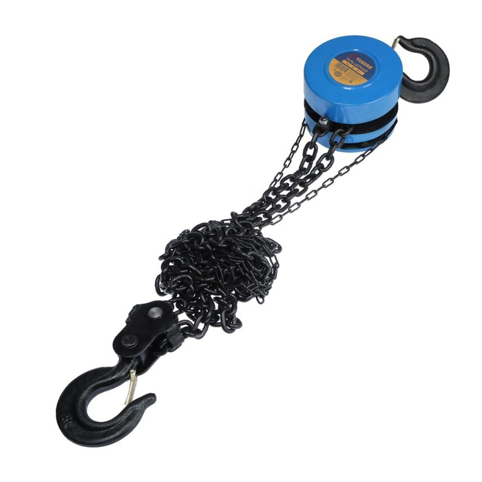 Таль цепная ТУНДРА, 5 тонн, высота 3 метра Таль цепная ТУНДРА, 5 тонн, высота 3 метра