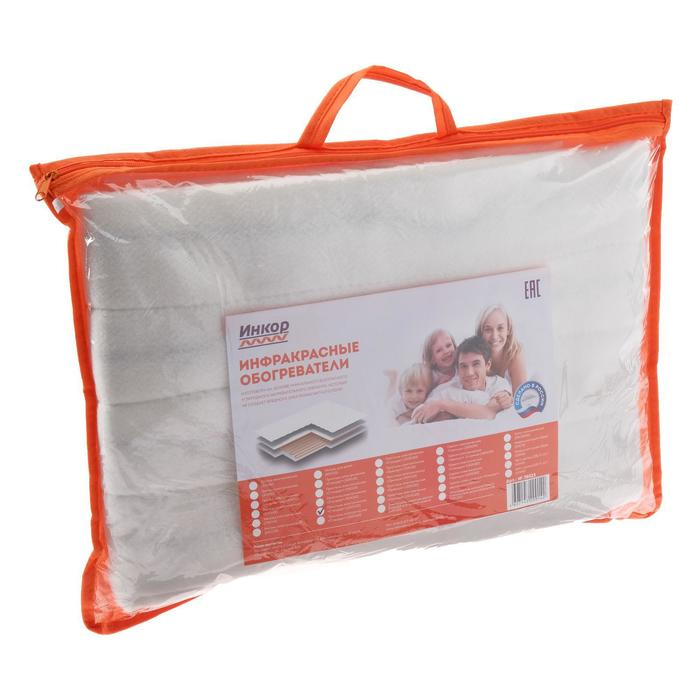Электропростынь Электропростынь "Инкор", 80-90 Вт, 120х150 см, 35-55°C, 3 режима, защита от перегрева