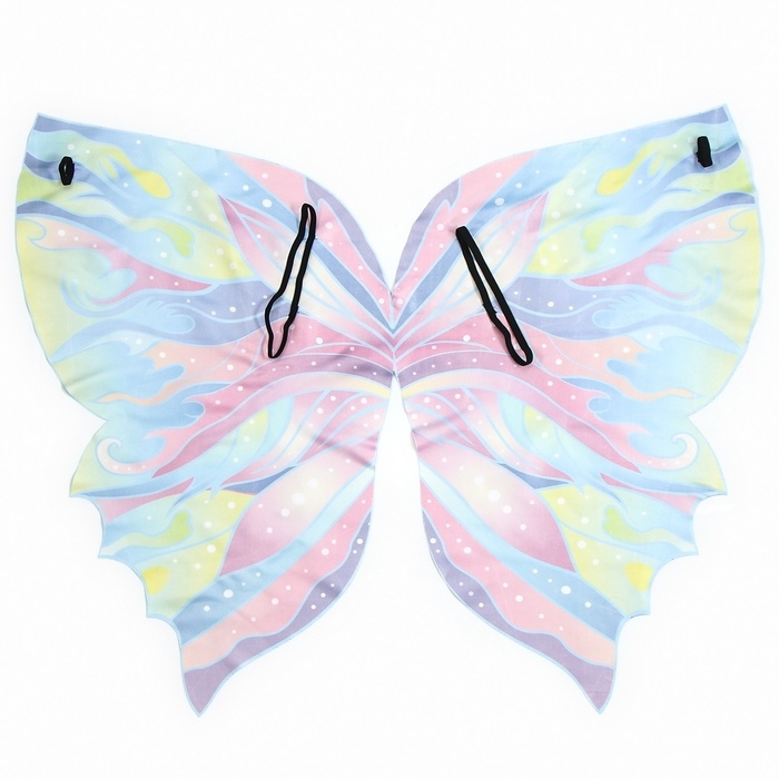 Карнавальные крылья на резинках «Чудесная фея», 80 × 100 см Карнавальные крылья на резинках «Чудесная фея», 80 × 100 см