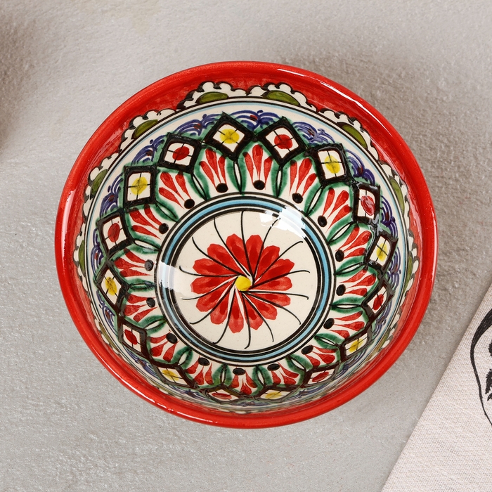 Коса Риштанская Керамика  Коса Риштанская Керамика "Узоры" 15 см, малая,