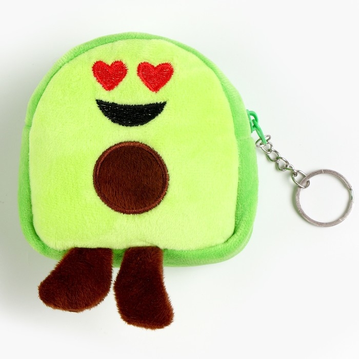 Мягкий кошелёк &laquo;Авокадо&raquo;, на подвесе, 11 см, виды МИКС