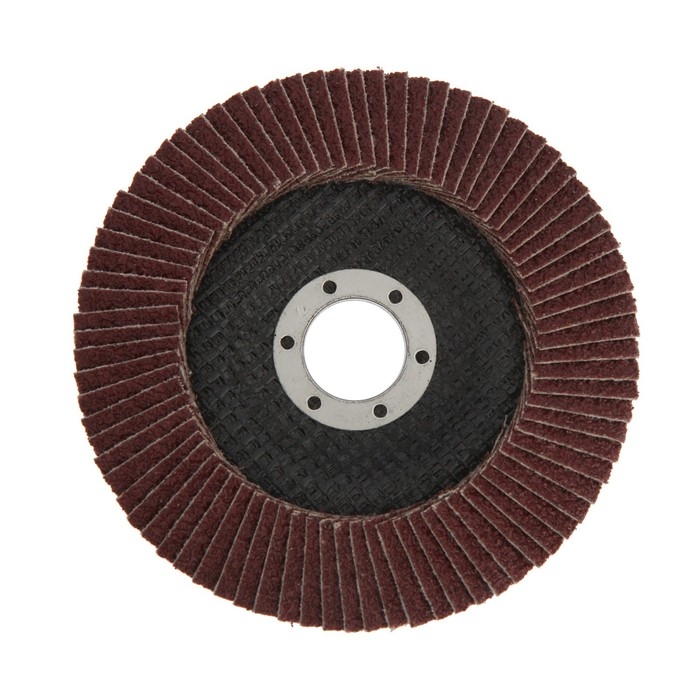 Круг лепестковый торцевой конический ТУНДРА, 115 х 22 мм, Р24 Круг лепестковый торцевой конический ТУНДРА, 115 х 22 мм, Р24