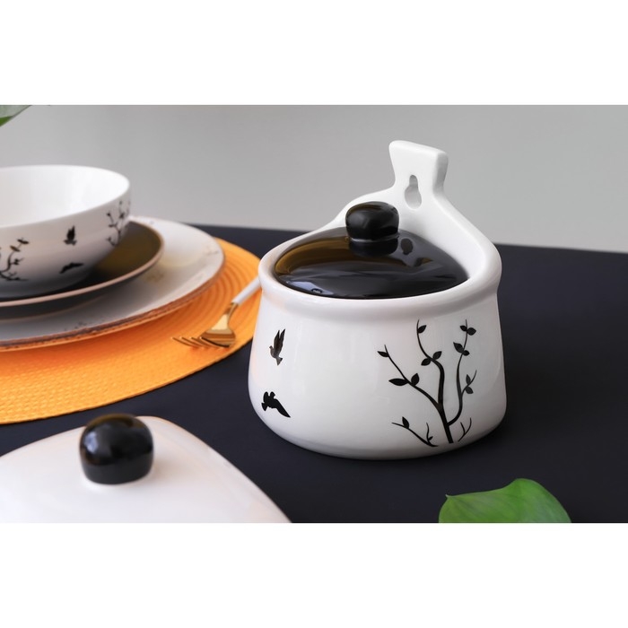 Солонка Доляна «Весенний вечер», 600 мл, 14×10×14 см Солонка Доляна «Весенний вечер», 600 мл, 14×10×14 см