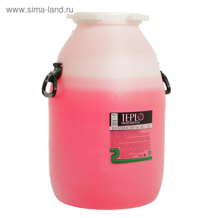 Теплоноситель TEPLO Professional BIO - 30, основа глицерин, 50 кг Теплоноситель TEPLO Professional BIO - 30, основа глицерин, 50 кг