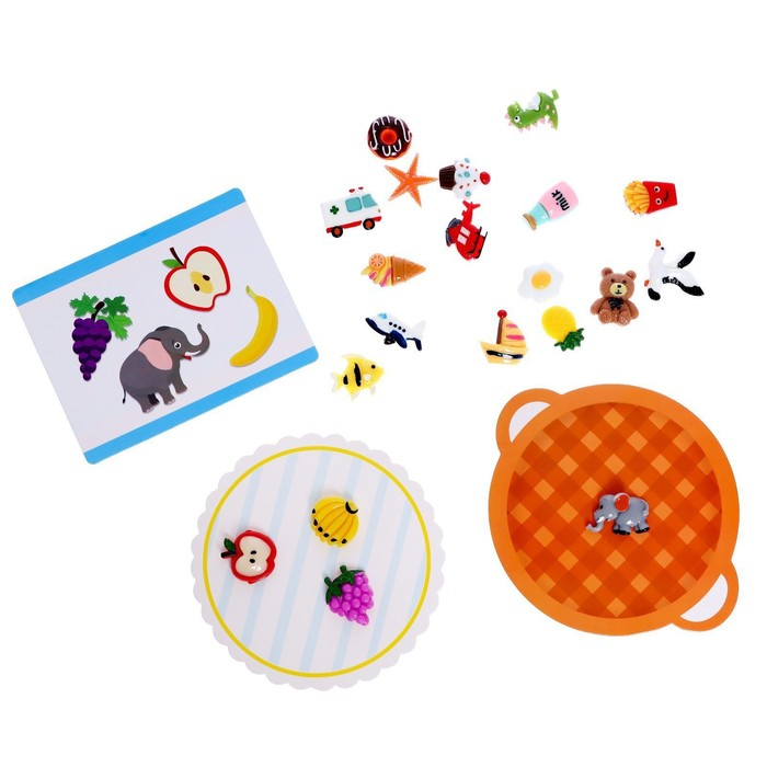 Развивающий набор-сортер «Съедобное-несъедобное» Развивающий набор-сортер «Съедобное-несъедобное»