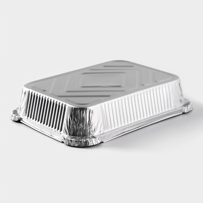 Форма для запекания на гриле Доляна, фольга, 23×14, набор 5 шт Форма для запекания на гриле Доляна, фольга, 23×14, набор 5 шт