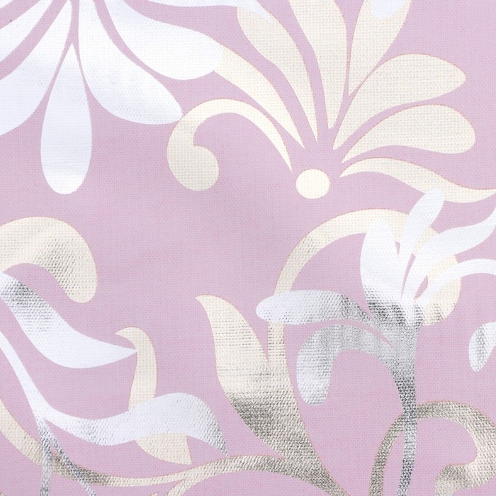 Клеёнка на стол Доляна «Нежность», на нетканой основе, ширина 137 см, толщина 0,2 мм, рулон 20 м