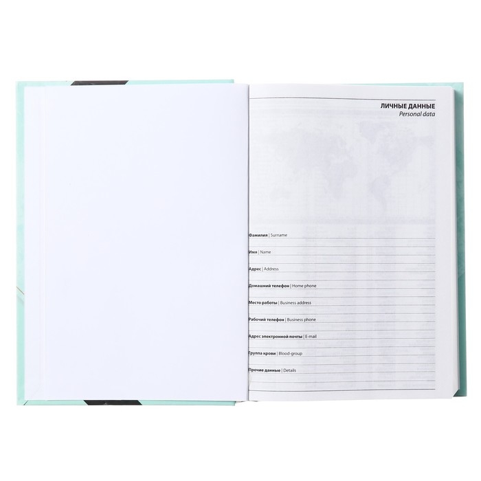 Ежедневник недатированный на сшивке А5 160 листов, картон 7БЦ, матовая ламинация, фольга Ежедневник недатированный на сшивке А5 160 листов, картон 7БЦ, матовая ламинация, фольга "Гармония"