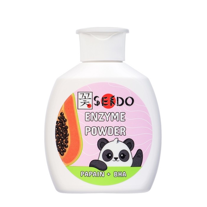 Энзимная пудра для умывания серии  Энзимная пудра для умывания серии "Sendo", 75 г