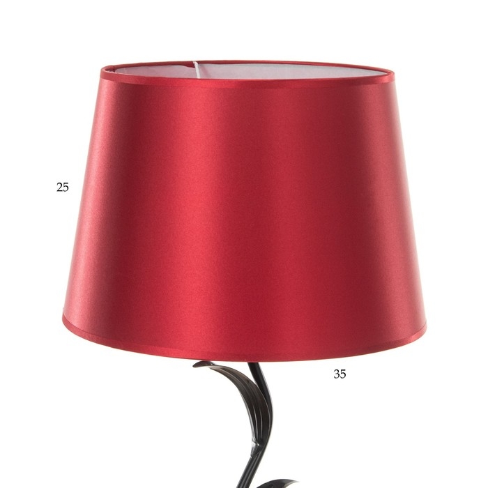 Торшер "Лусия" 1х15Вт Е27 черный 35х35х156см