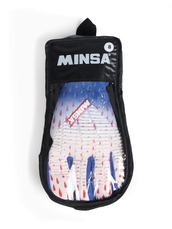 Вратарские перчатки Minsa GK365, размер 8 Вратарские перчатки Minsa GK365, размер 8