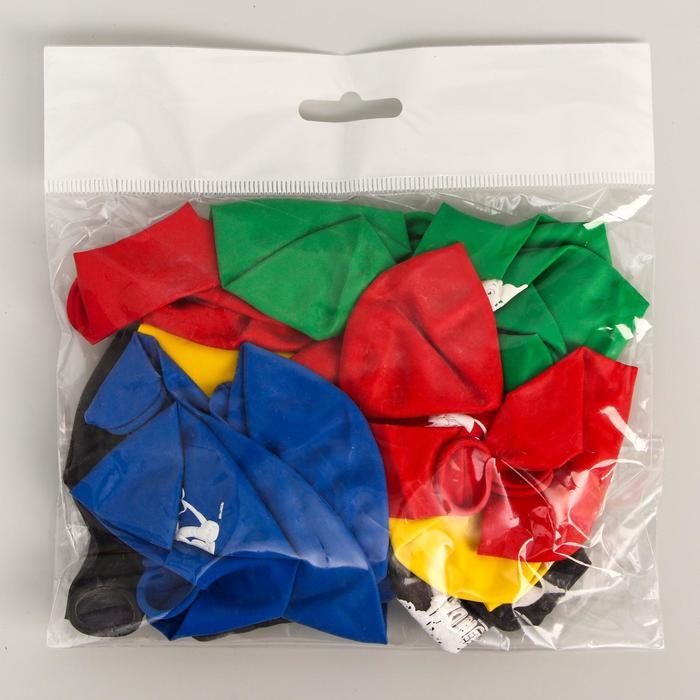 Шар воздушный Шар воздушный "Супер", 12 дюйм, латексный, 5 штук, Щенячий патруль