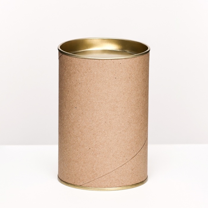 Тубус 73х110 мм (90 мм внутренняя высота), картон, металлическая крышка Тубус 73х110 мм (90 мм внутренняя высота), картон, металлическая крышка