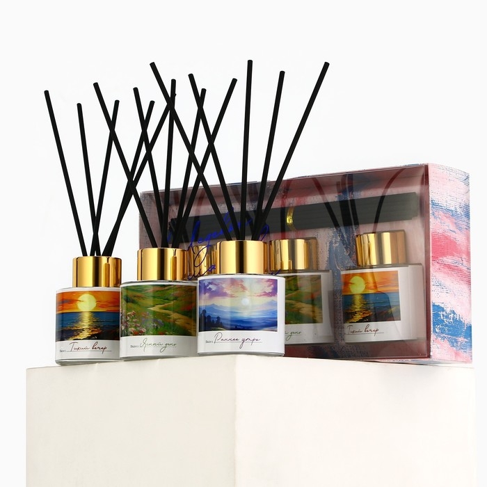 Диффузор ароматический палочки, ароматизатор для дома «Аромадиффузор: Природа», 3 шт., 50 мл. Диффузор ароматический палочки, ароматизатор для дома «Аромадиффузор: Природа», 3 шт., 50 мл.