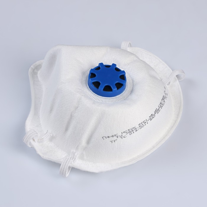 Полумаска фильтрующая формованная с клапаном  Полумаска фильтрующая формованная с клапаном "Исток" FFP1