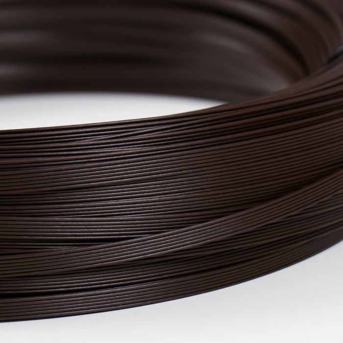 Ротанг искусственный 6 мм 100 м волна (венге) Ротанг искусственный 6 мм 100 м волна (венге)