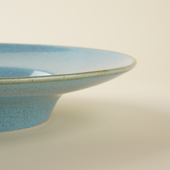 Набор тарелок для пасты SL Home «Аззура», 160 мл, d=21,5 см, цвет бирюзовый Набор тарелок для пасты SL Home «Аззура», 160 мл, d=21,5 см, цвет бирюзовый