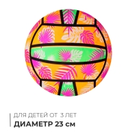 Мяч детский «Волейбол», d=23 см