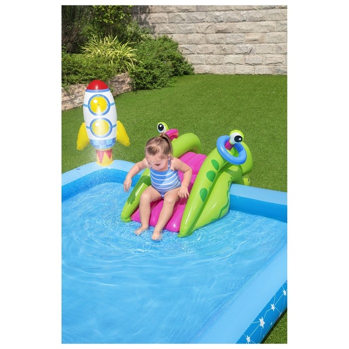 Игровой центр надувной «Маленький астронавт», 228 х 206 х 84 см, от 2 лет, 53126 Игровой центр надувной «Маленький астронавт», 228 х 206 х 84 см, от 2 лет, 53126