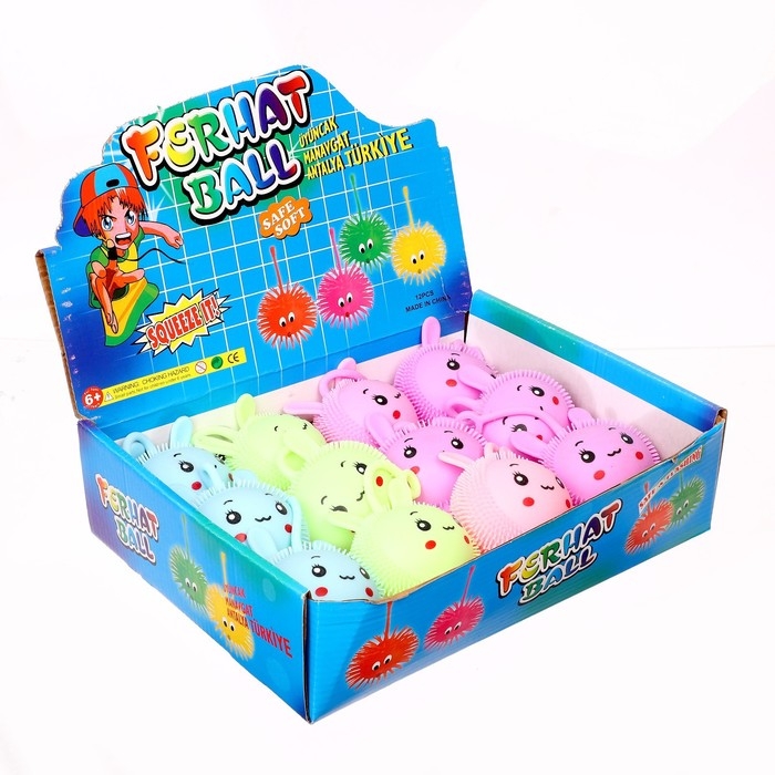 Ёжка «Зайка», световой, цвета МИКС Ёжка «Зайка», световой, цвета МИКС