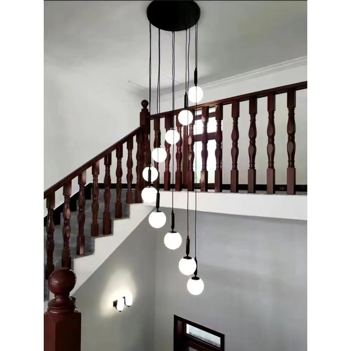 Светильник-каскад Светильник-каскад "Сиена" 20хЕ27 40Вт черный 60х60х520 см